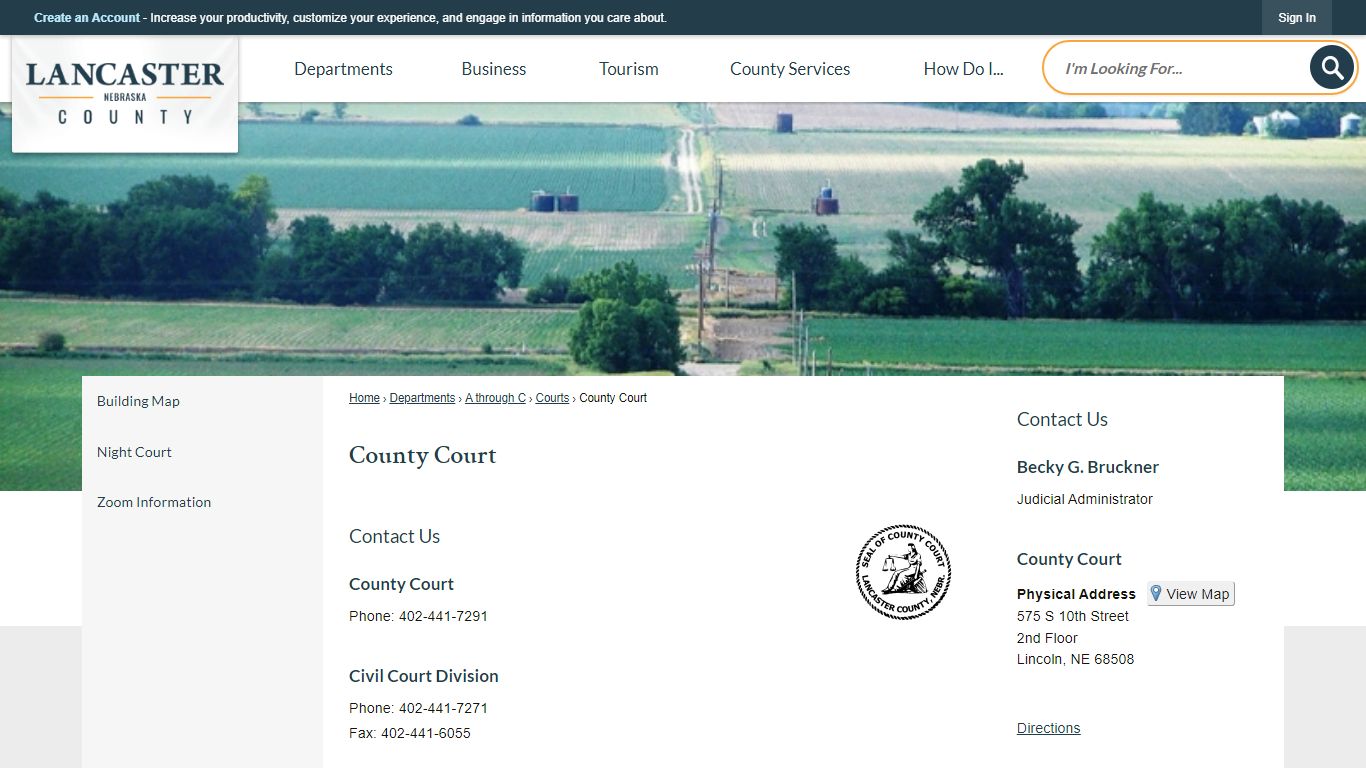 County Court | Lancaster County, NE